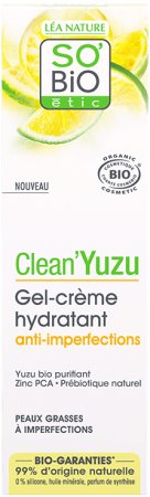 Clean Yuzu Nawilżający krem żel do skóry tłustej i z niedoskonałością