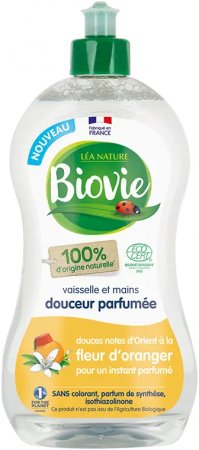 Biovie Płyn do mycia naczyń kwiat pomarańczy