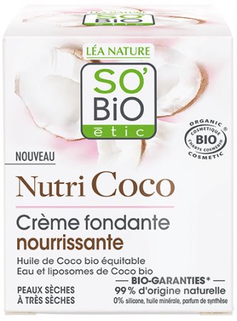 Nutri Coco Łagodny odżywczy krem do skóry suchej i bardzo suchej