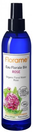 Organiczna woda kwiatowa z róży 200 ml