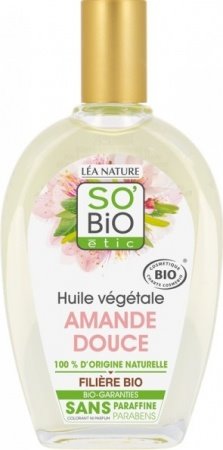 SO BIO Organiczny olej ze słodkich migdałów 50ml